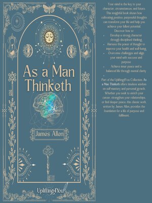 cover image of As a Man Thinketh